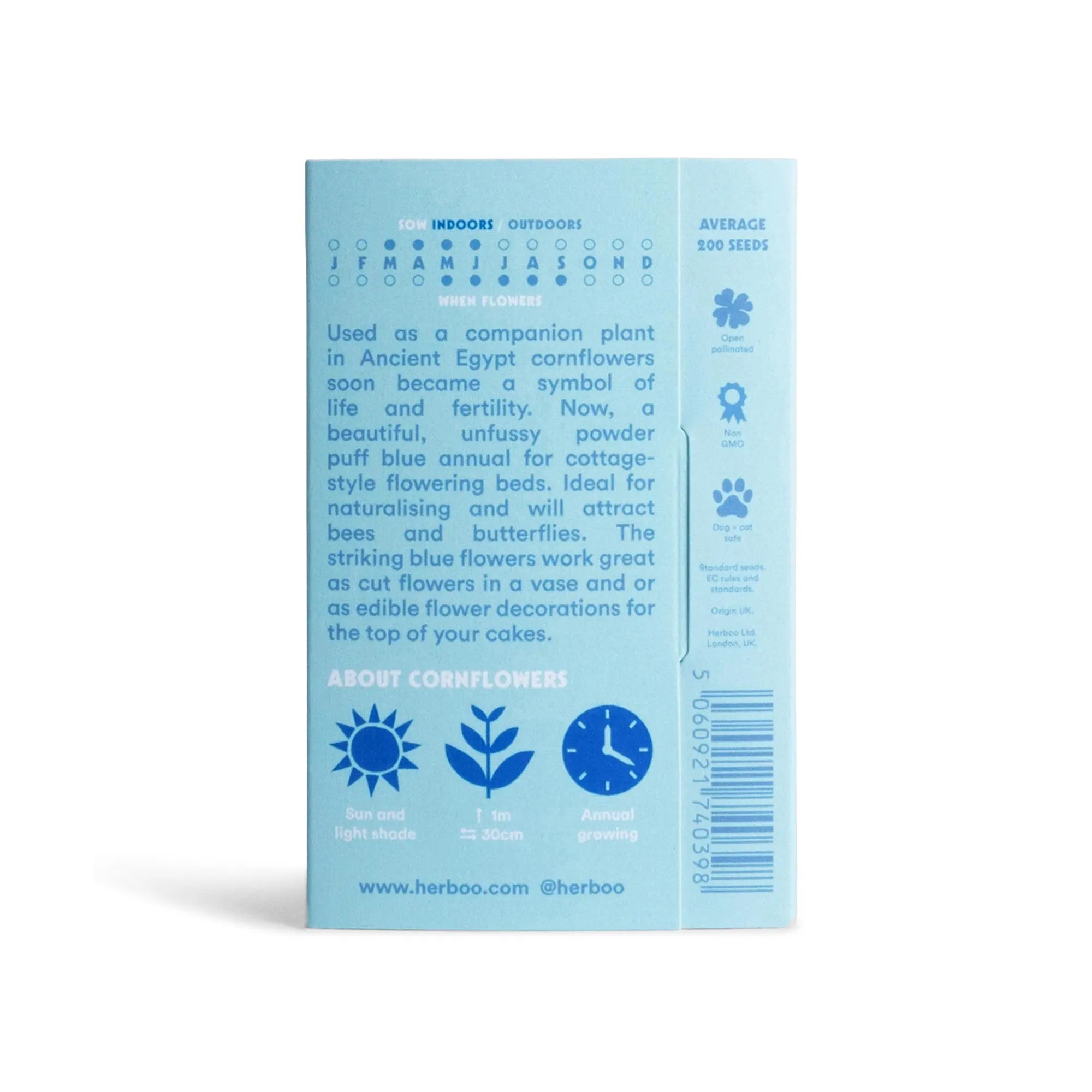 Cornflower Seeds Herboo