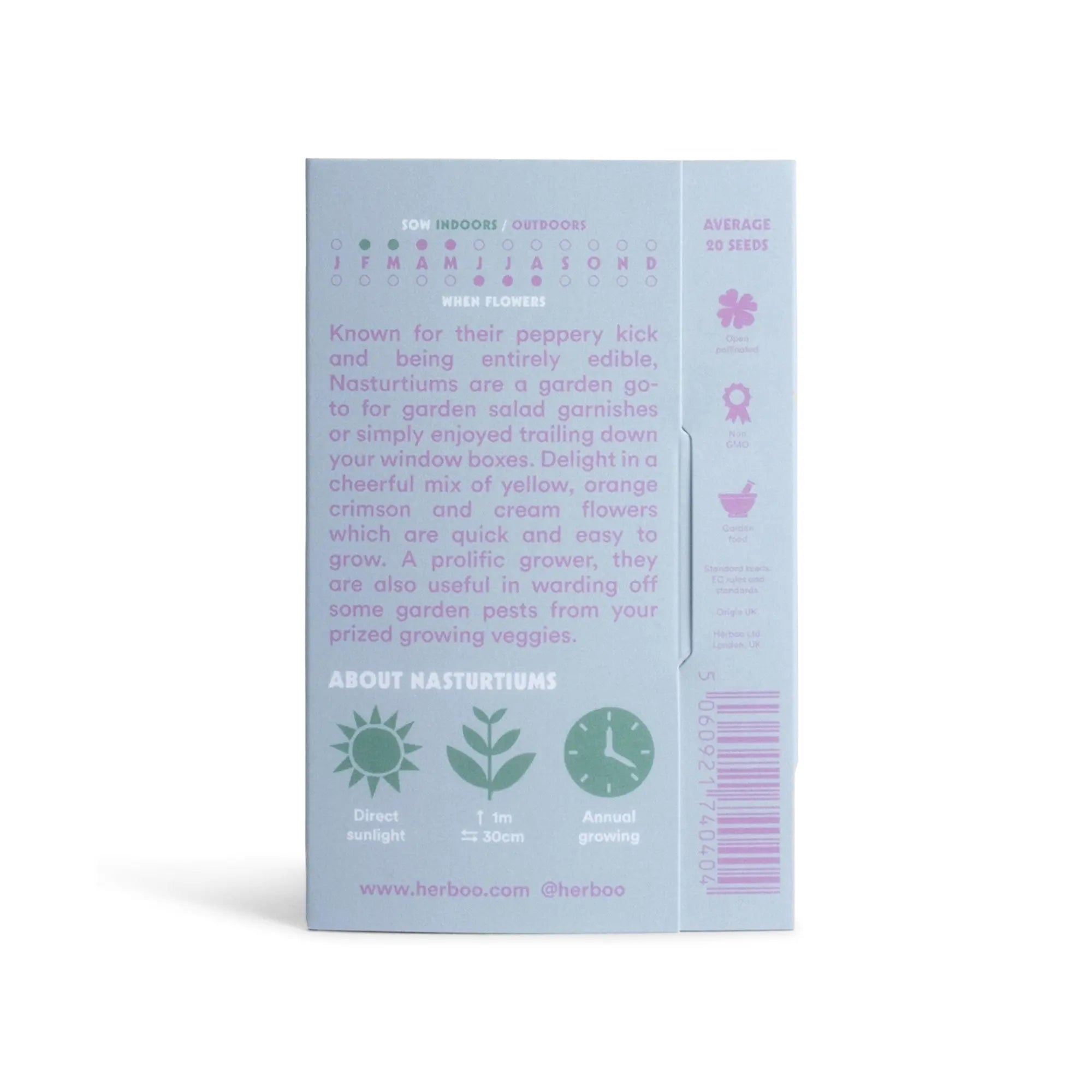 Nasturtium Seeds - &