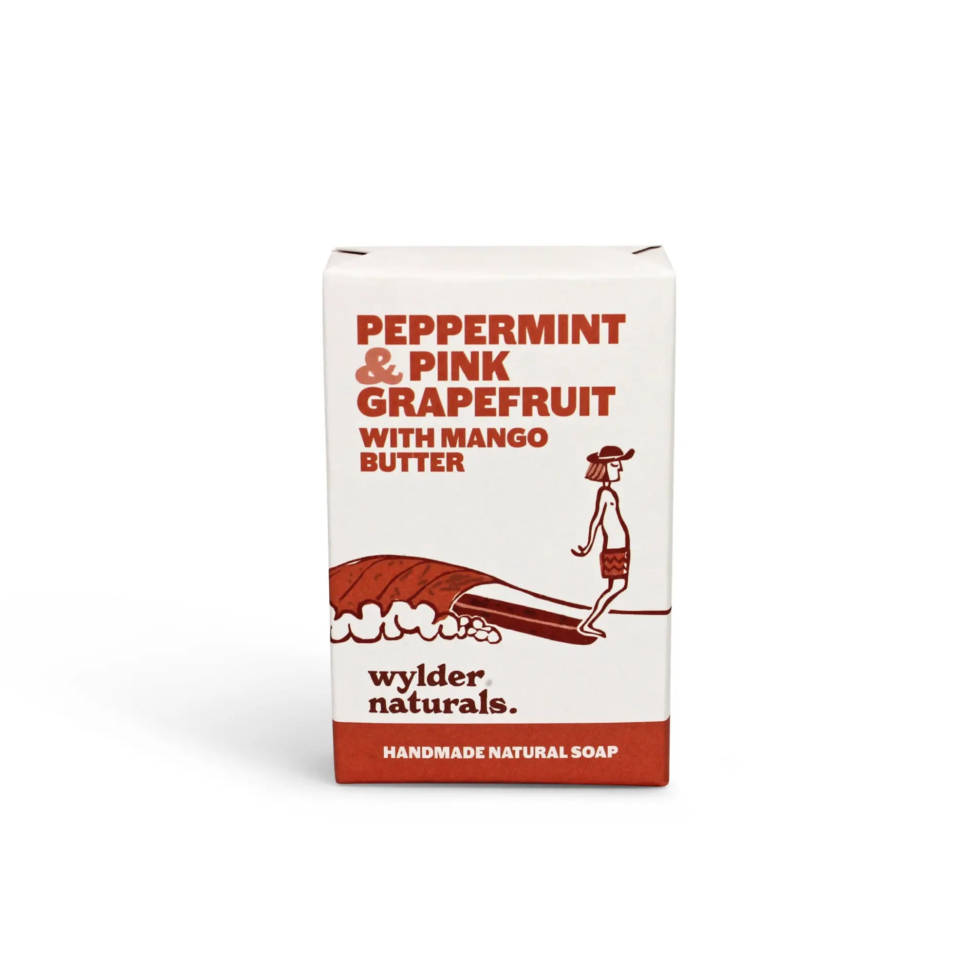 Peppermint and Pink Grapefruit Soap Wylder Naturals