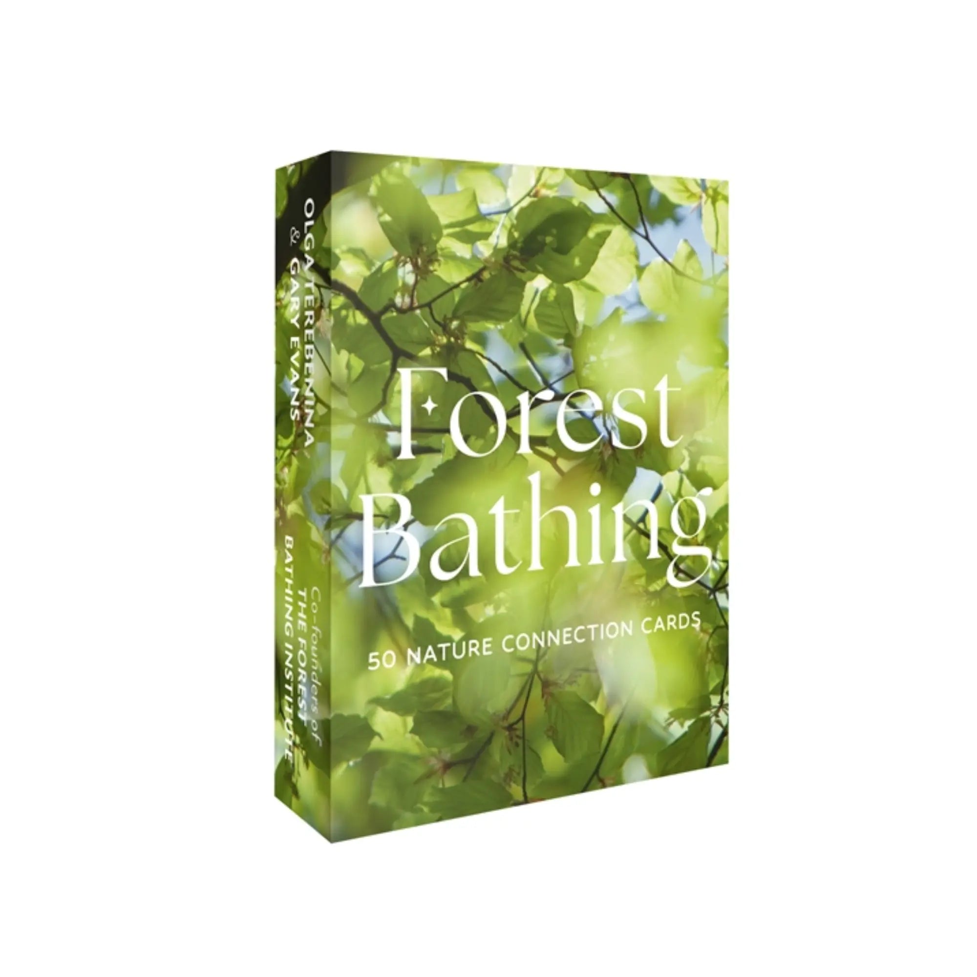Forest Bathing Cards - 50 Self-Guided Prompts for Nature Connection - Wilding &amp; Wonder
