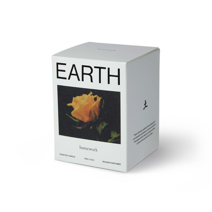 Natural candle box labelled &