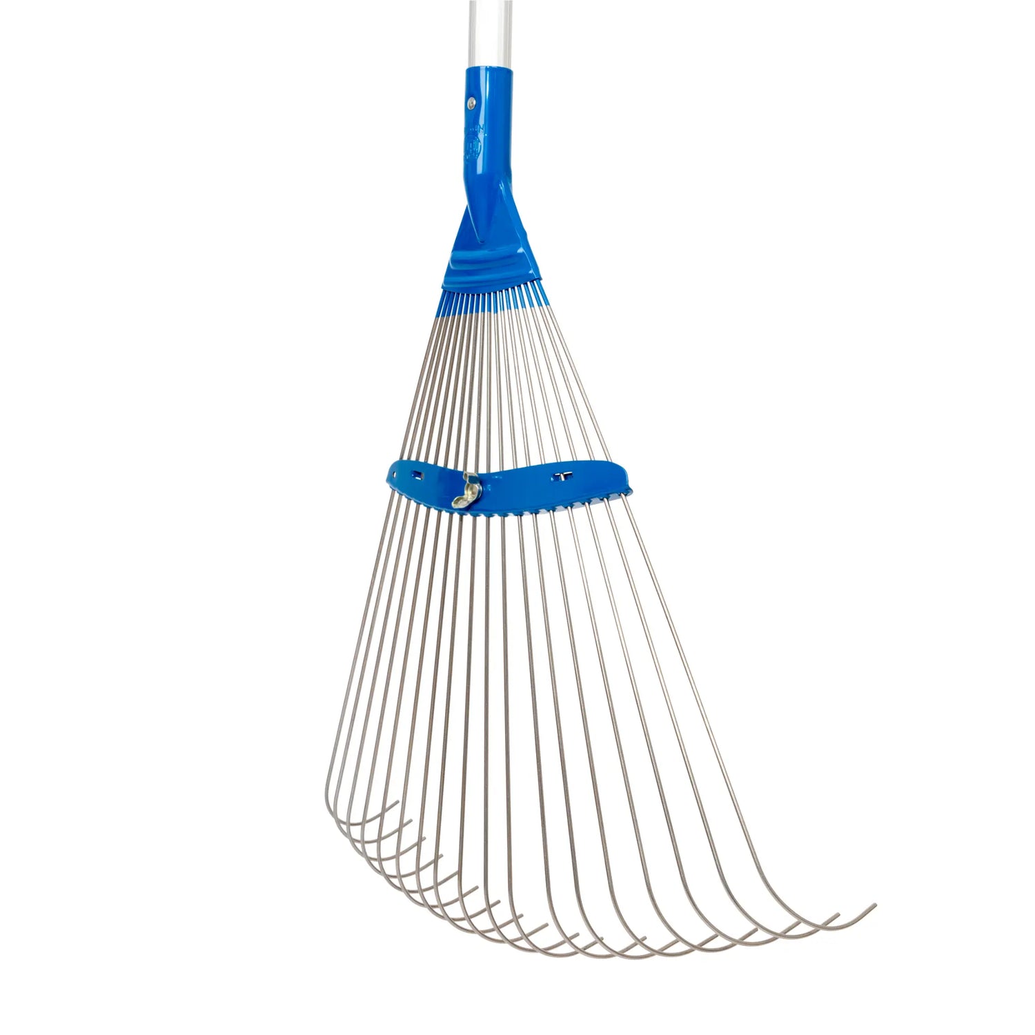 Close-up of the Niwaki Garden Rake adjustable tines.
