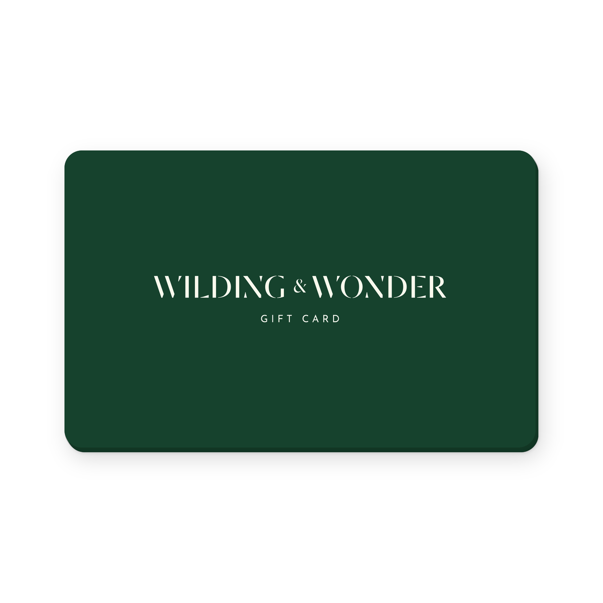 Wilding &amp; Wonder E-Gift Card